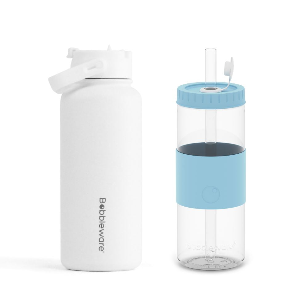 bobbleware reusable bubble tea tumbler and insulated bottle