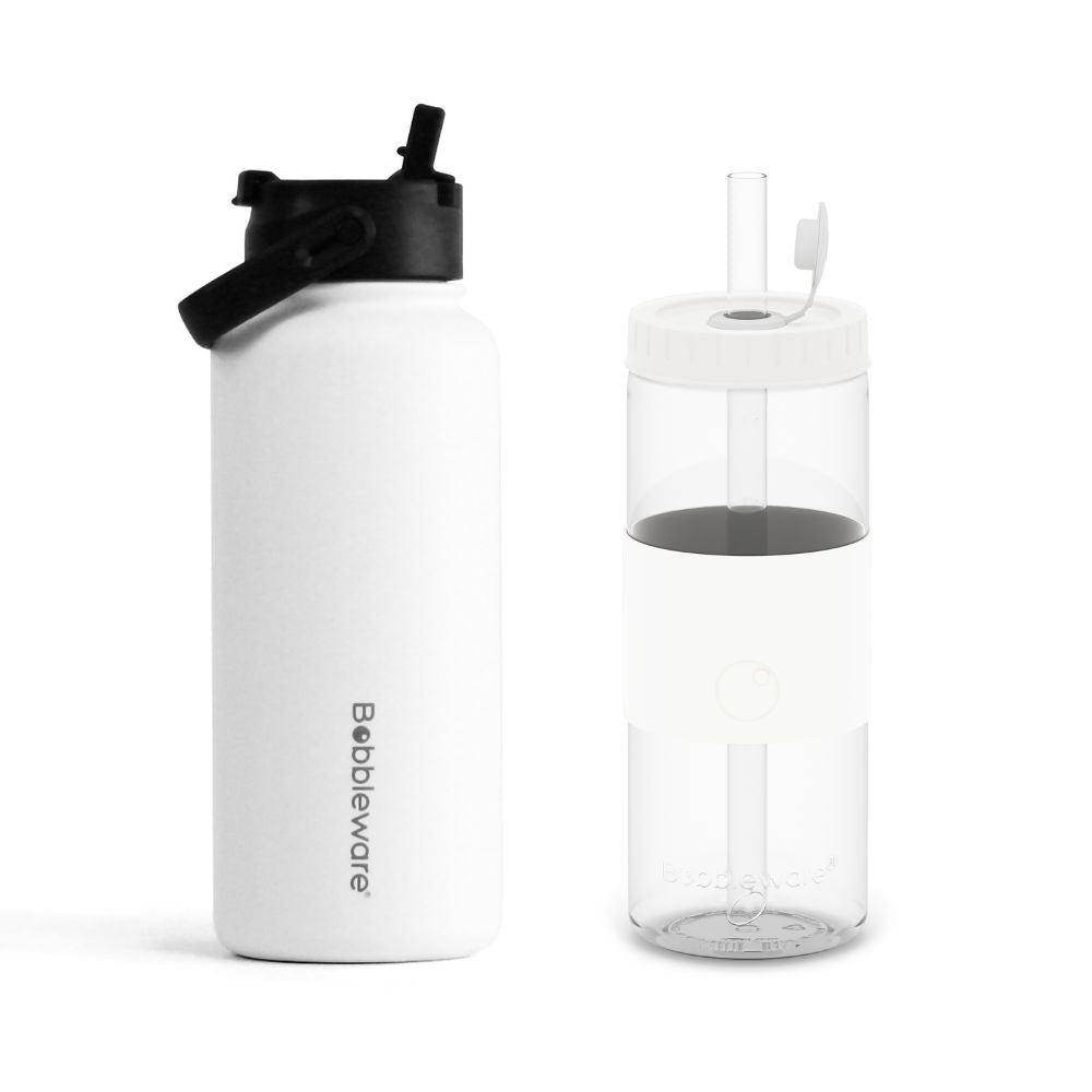 bobbleware reusable bubble tea tumbler and insulated bottle