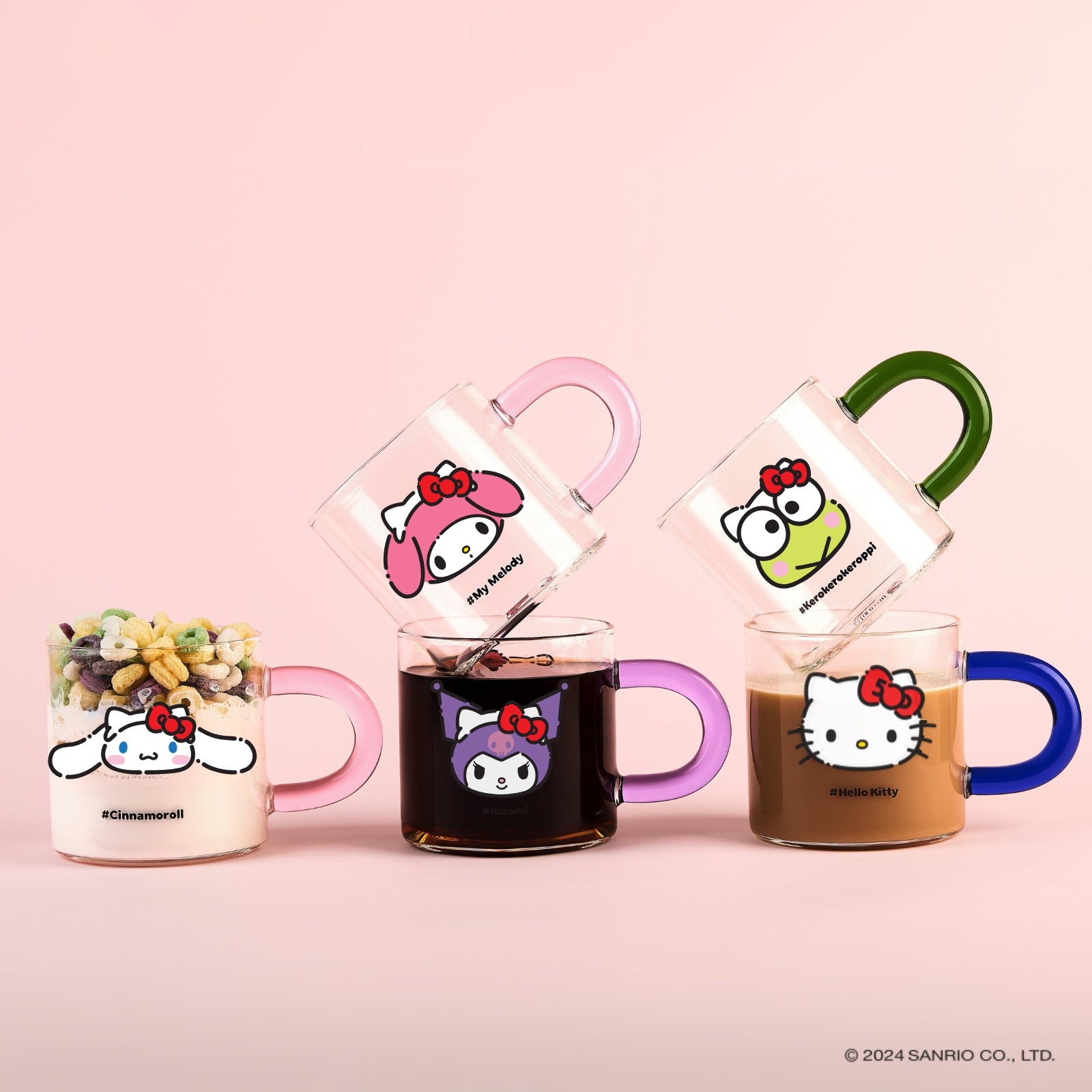 Hello Kitty Chroma Mug 450ML - 50th Anniversary