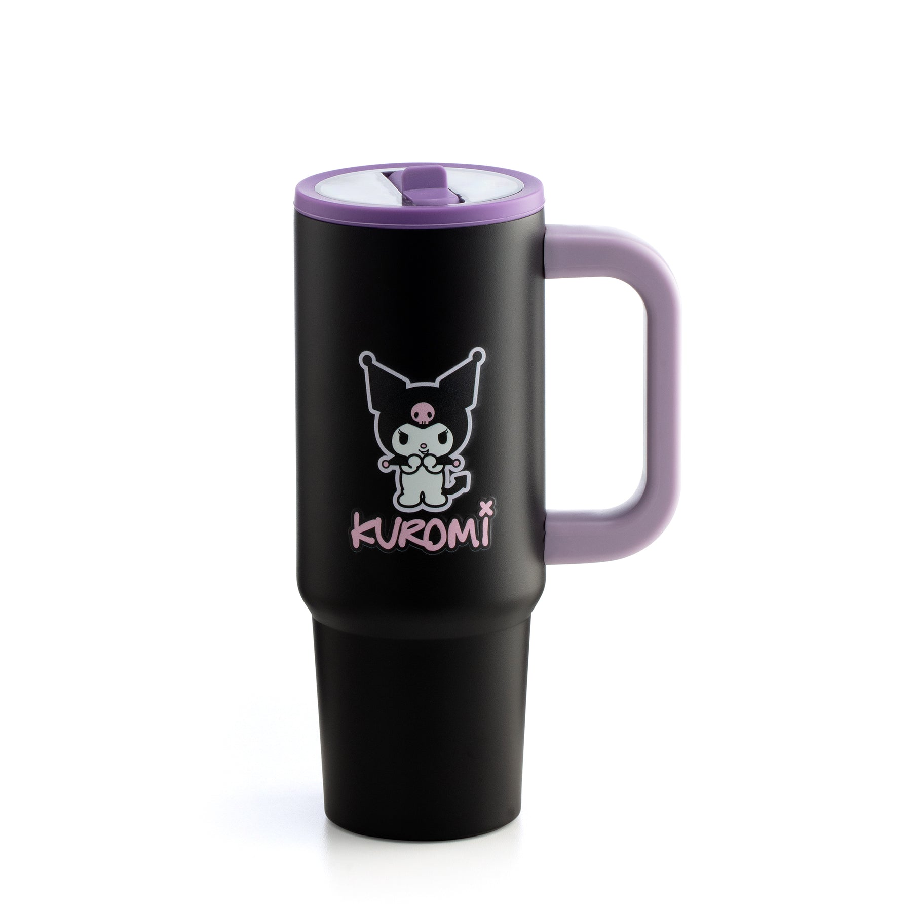 Kuromi Hydrate Insulated Tumbler W/ Handle & Flip Straw 30oz/880ml