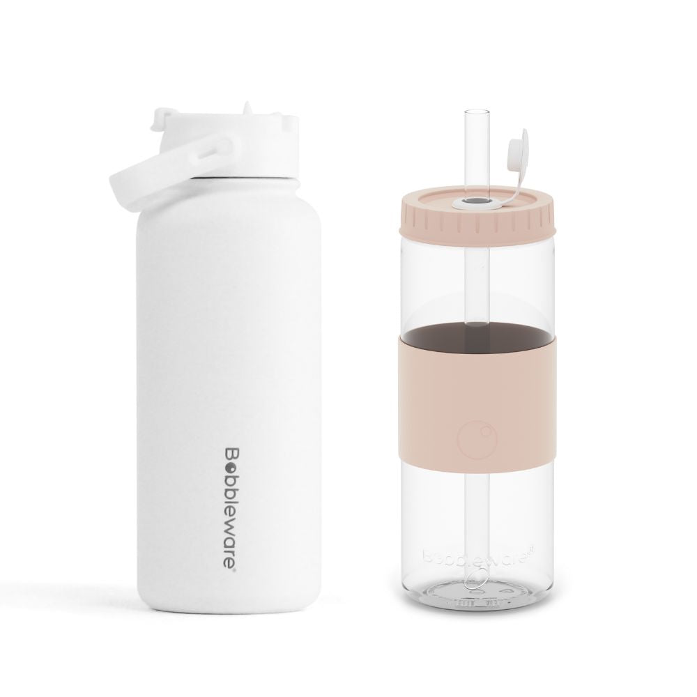 bobbleware reusable bubble tea tumbler and insulated bottle