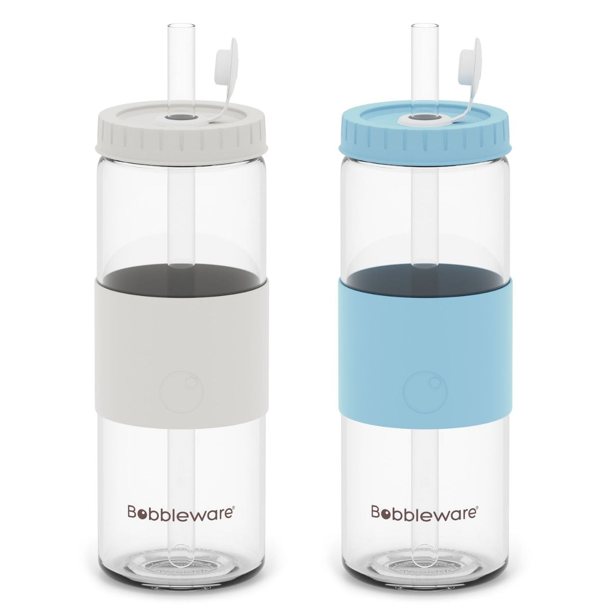 Bundle 24oz/700ml Glass Reusable Straw Tumbler - Bobbleware®