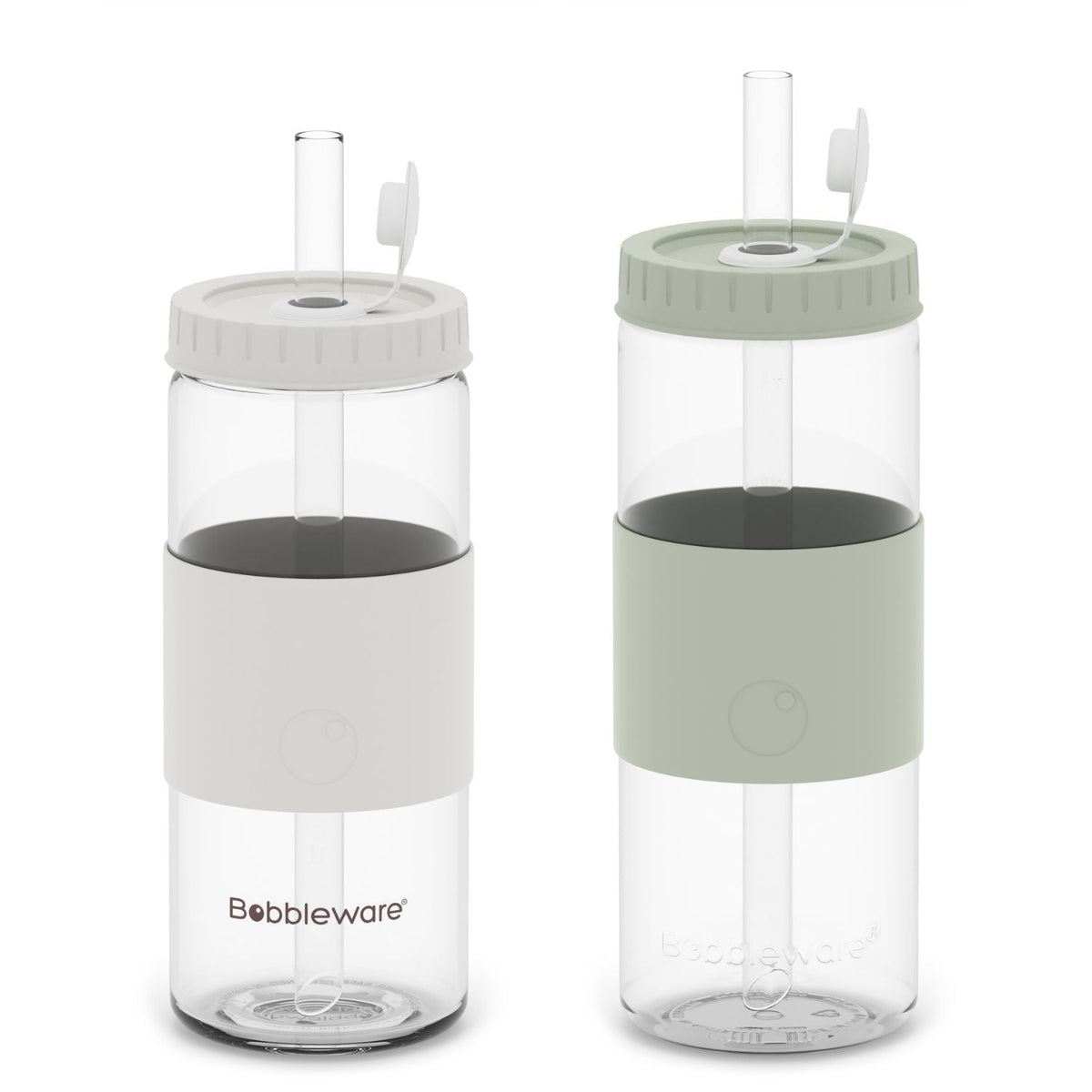 Bundle 500ml Glass & 700ml Tritan™ Reusable Straw Tumbler - Bobbleware®