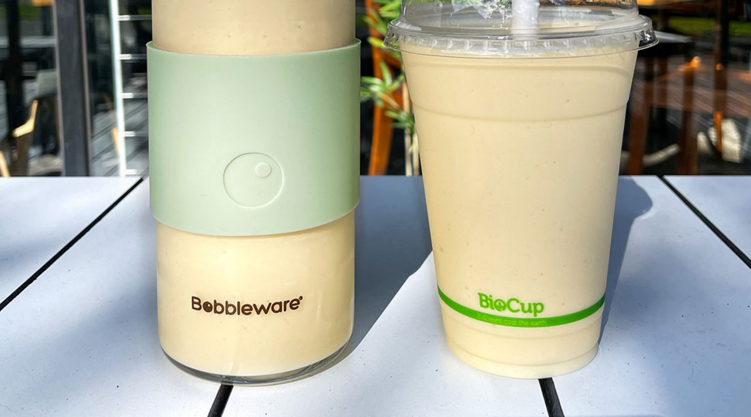 Bobbleware® Reusable Bubble Tea & Smoothie Cup Set