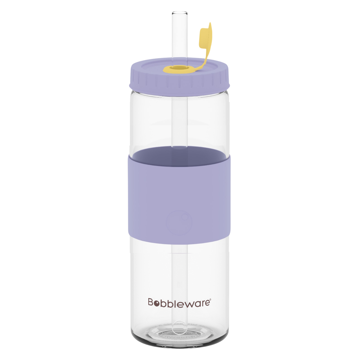 Reusable Straw Tumbler Glass 24oz/700ml - Snow