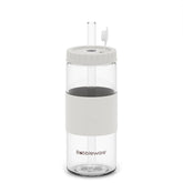 Reusable Straw Tumbler Glass 16oz/500ml - Lilac