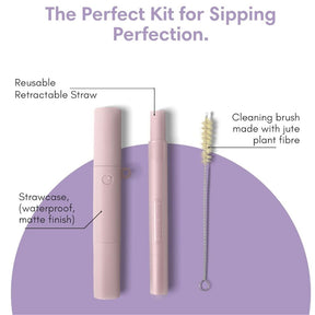 Bobbleware Sip™ Reusable Straw - Bobbleware®