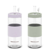 Bundle 16oz/500ml Glass Reusable Straw Tumbler - Bobbleware®