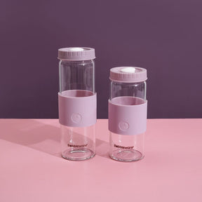 Bundle 500ml & 700ml Glass Reusable Straw Tumbler - Bobbleware®