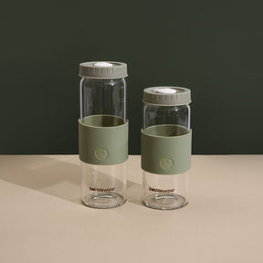 Bundle 500ml & 700ml Glass Reusable Straw Tumbler - Bobbleware®