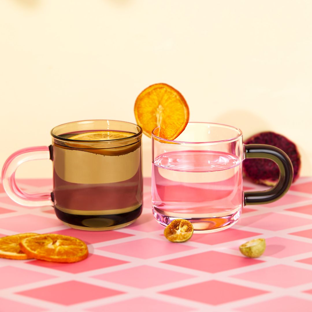 Bundle Chroma Set of 4 Glass Mugs - Bobbleware®