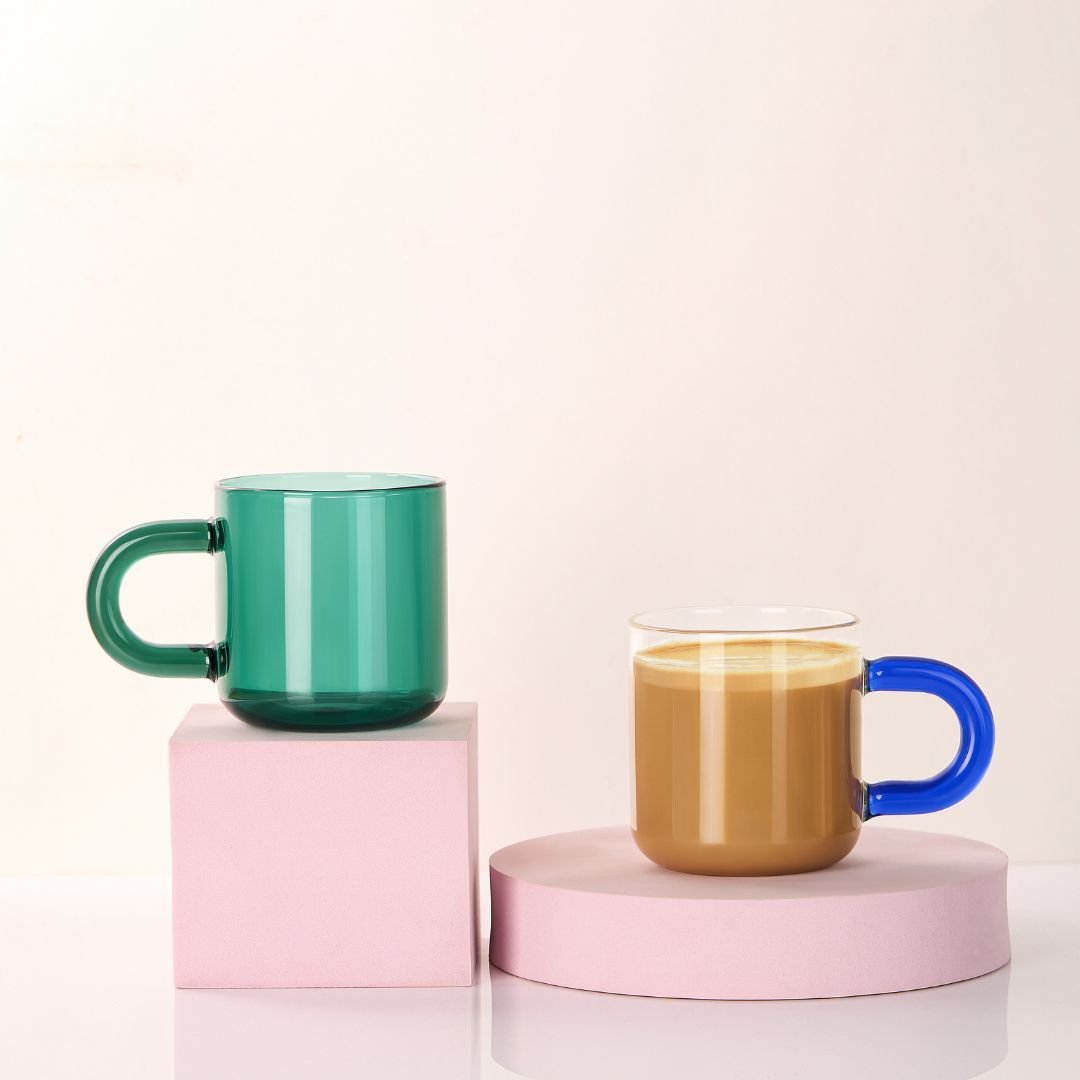 Bundle Chroma Set of 4 Glass Mugs - Bobbleware®