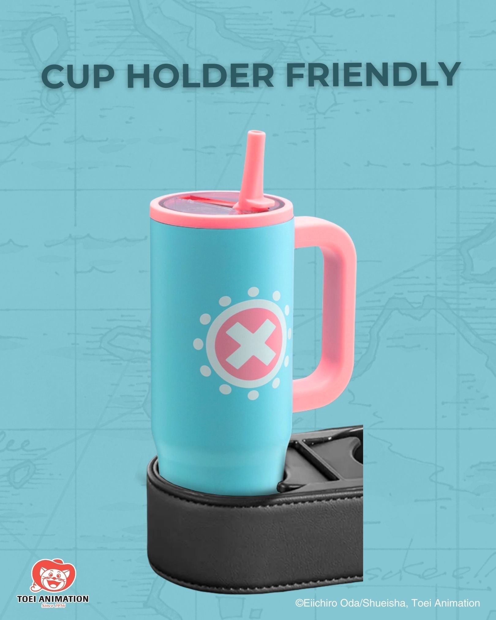 Chopper Edition Insulated Tumbler W/ Handle & Flip Straw 30oz/880ml - Bobbleware®
