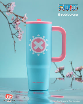 Chopper Edition Insulated Tumbler W/ Handle & Flip Straw 30oz/880ml - Bobbleware®