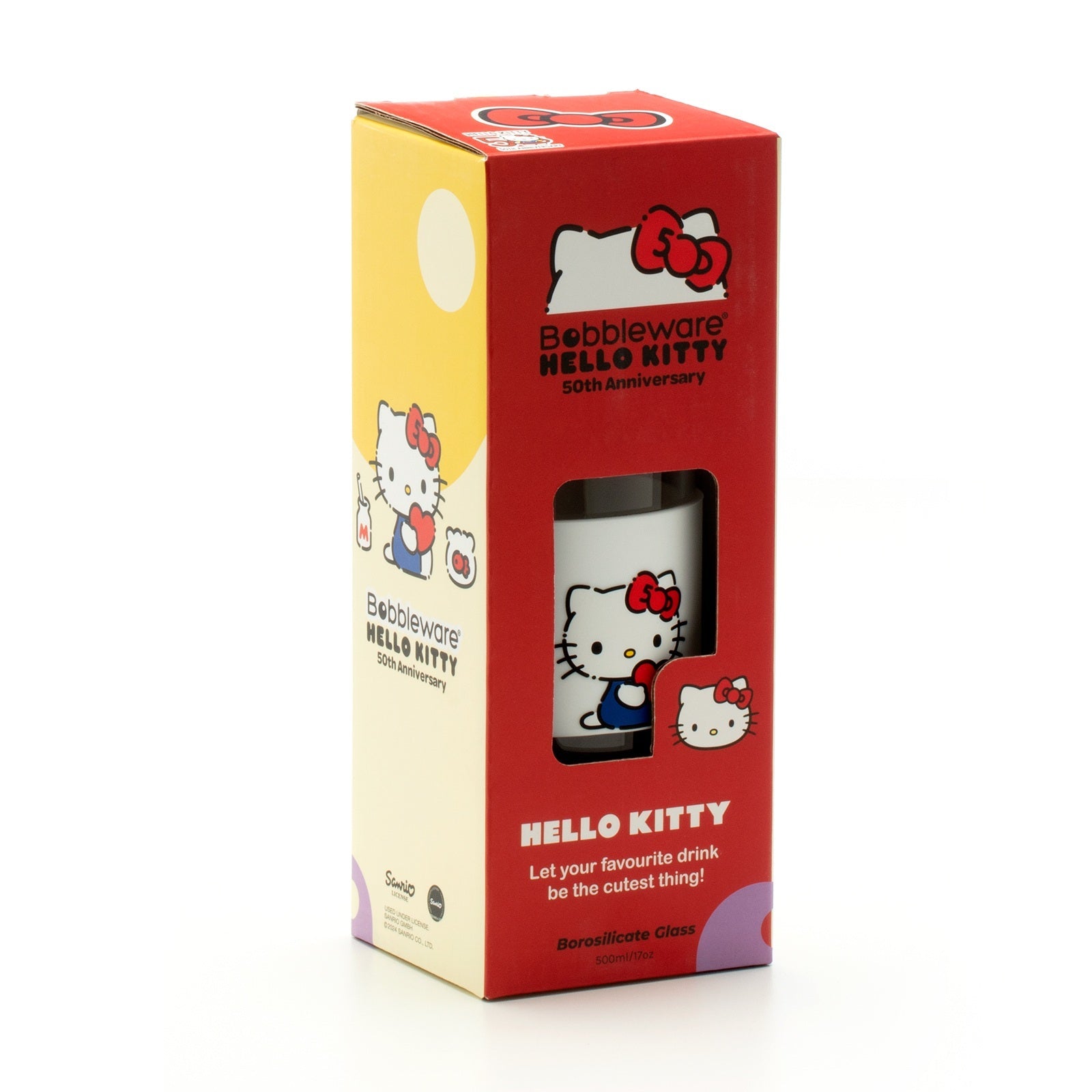 Hello Kitty Bobbleware® Reusable Tumbler - 50th Anniversary - Bobbleware®