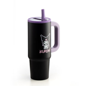 Kuromi Hydrate Insulated Tumbler W/ Handle & Flip Straw 30oz/880ml - Bobbleware®