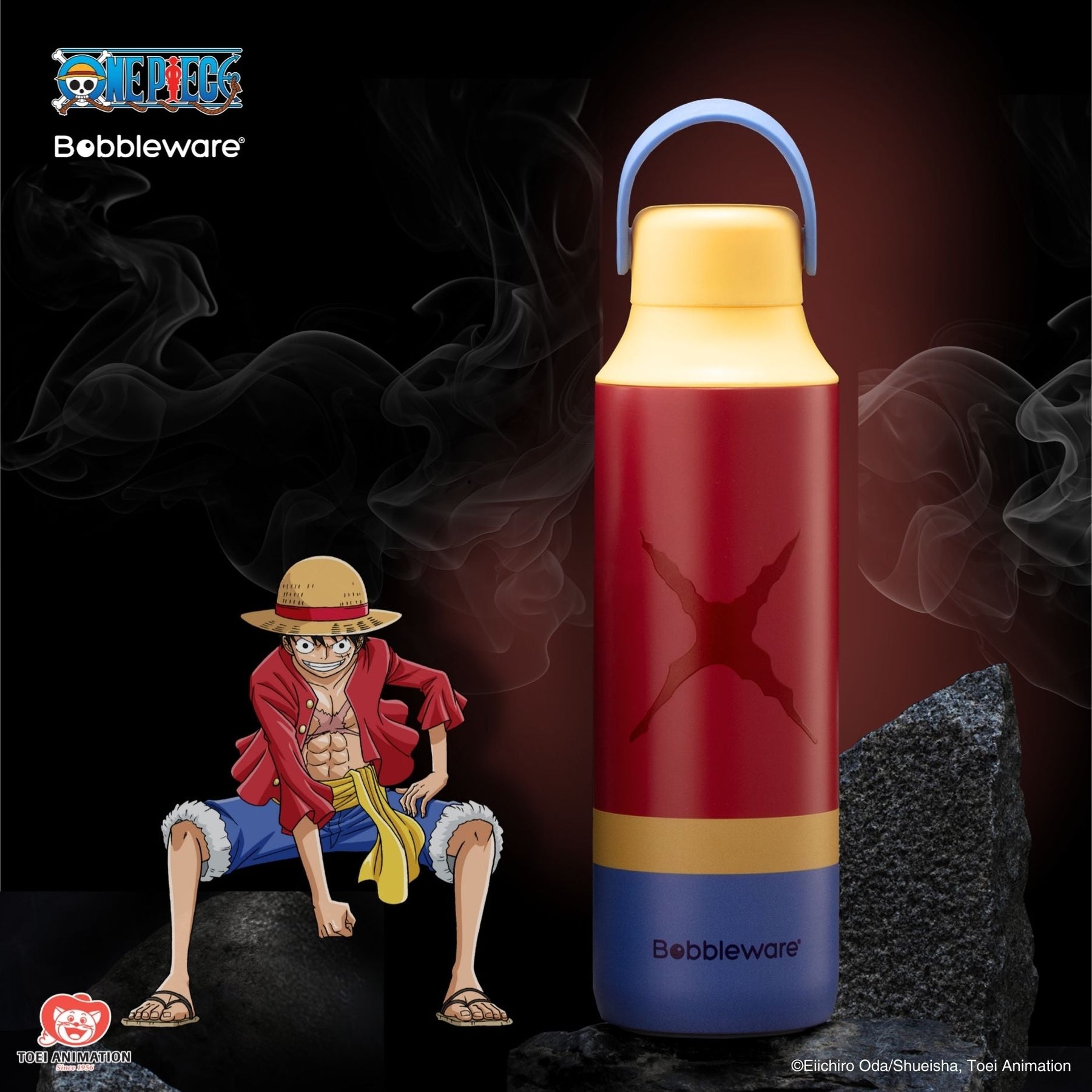Luffy Edition Hydrate Insulated 2 - in - 1 Drink Bottle 600ml/20oz - Bobbleware®