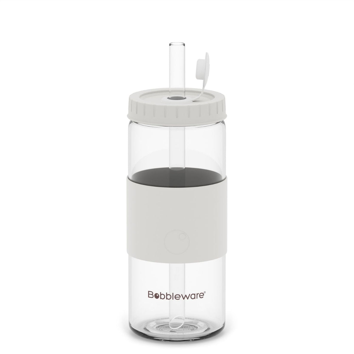 Reusable Straw Tumbler Glass 16oz/500ml - Lilac - Bobbleware®