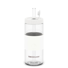 Reusable Straw Tumbler Glass 16oz/500ml - Lilac - Bobbleware®