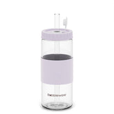 Reusable Straw Tumbler Glass 16oz/500ml - Lilac - Bobbleware®