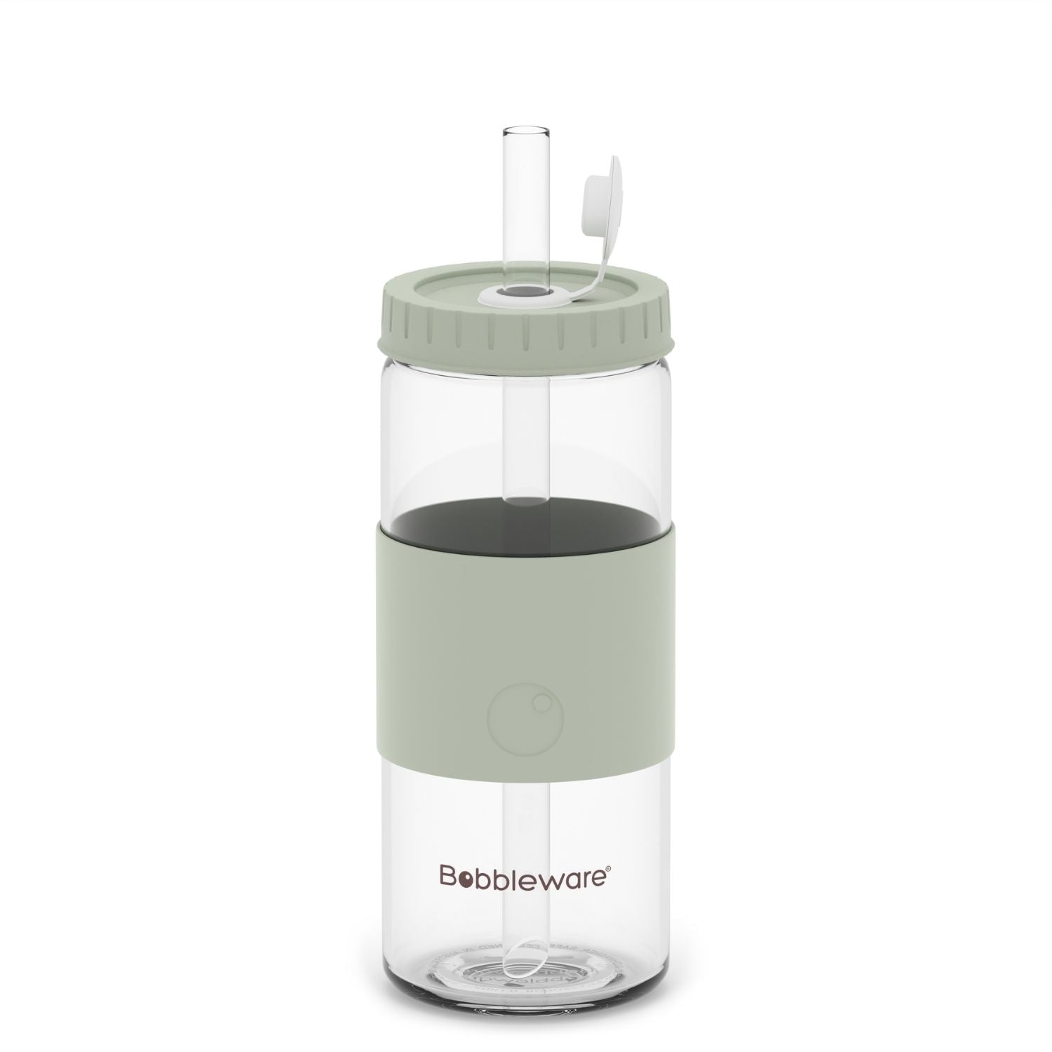 Reusable Straw Tumbler Glass 16oz/500ml - Lilac - Bobbleware®