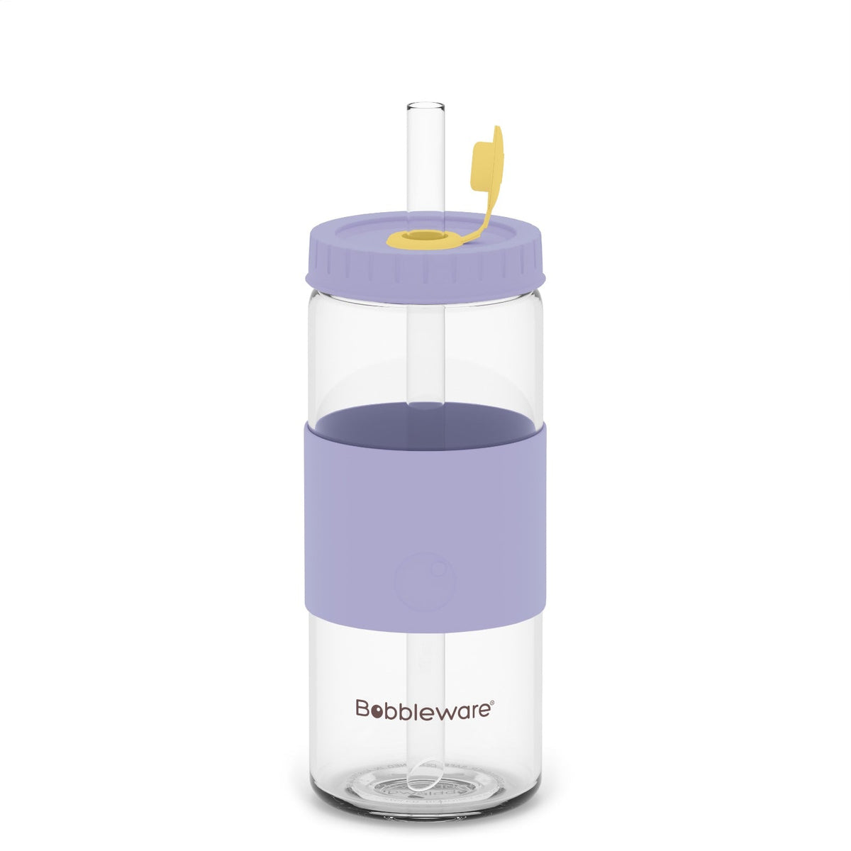 Reusable Straw Tumbler Glass 16oz/500ml - Sage - Bobbleware®