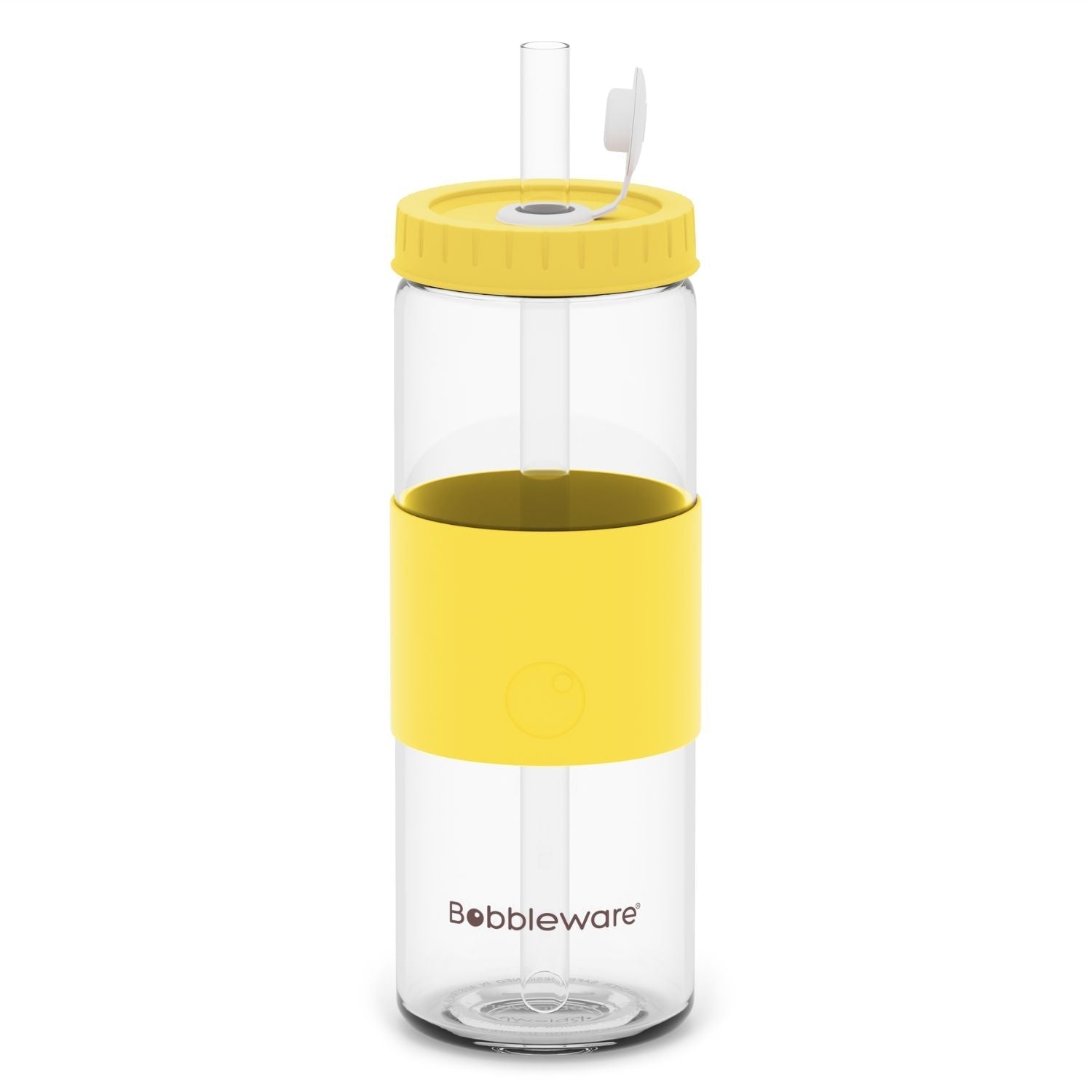 Reusable Straw Tumbler Glass 24oz/700ml - Sunshine - Bobbleware®