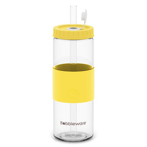 Reusable Straw Tumbler Glass 24oz/700ml - Sunshine - Bobbleware®
