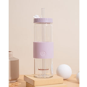 Reusable Straw Tumbler Glass 24oz/700ml - Sunshine - Bobbleware®