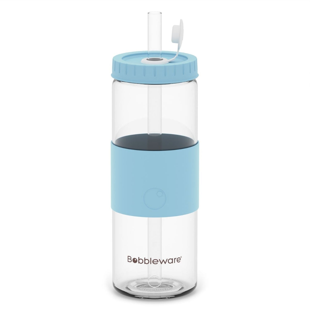 Reusable Straw Tumbler Glass 24oz/700ml - Violet - Bobbleware®