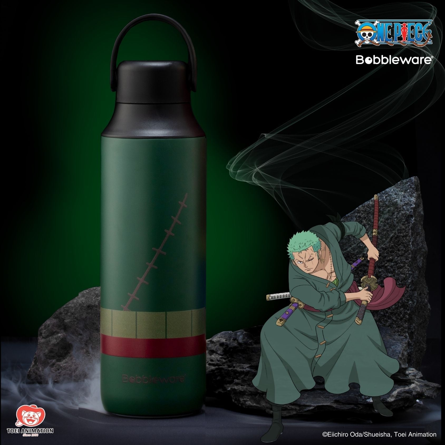 Zoro Edition Hydrate Insulated 2 - in - 1 Drink Bottle 600ml/20oz - Bobbleware®