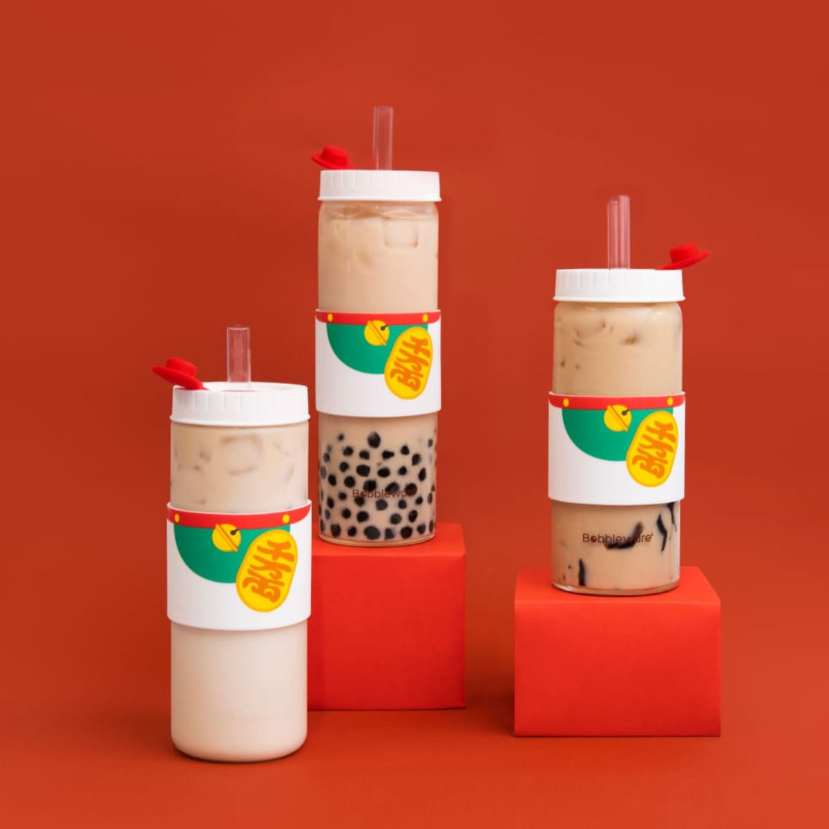 Reusable bubble tea tumbler