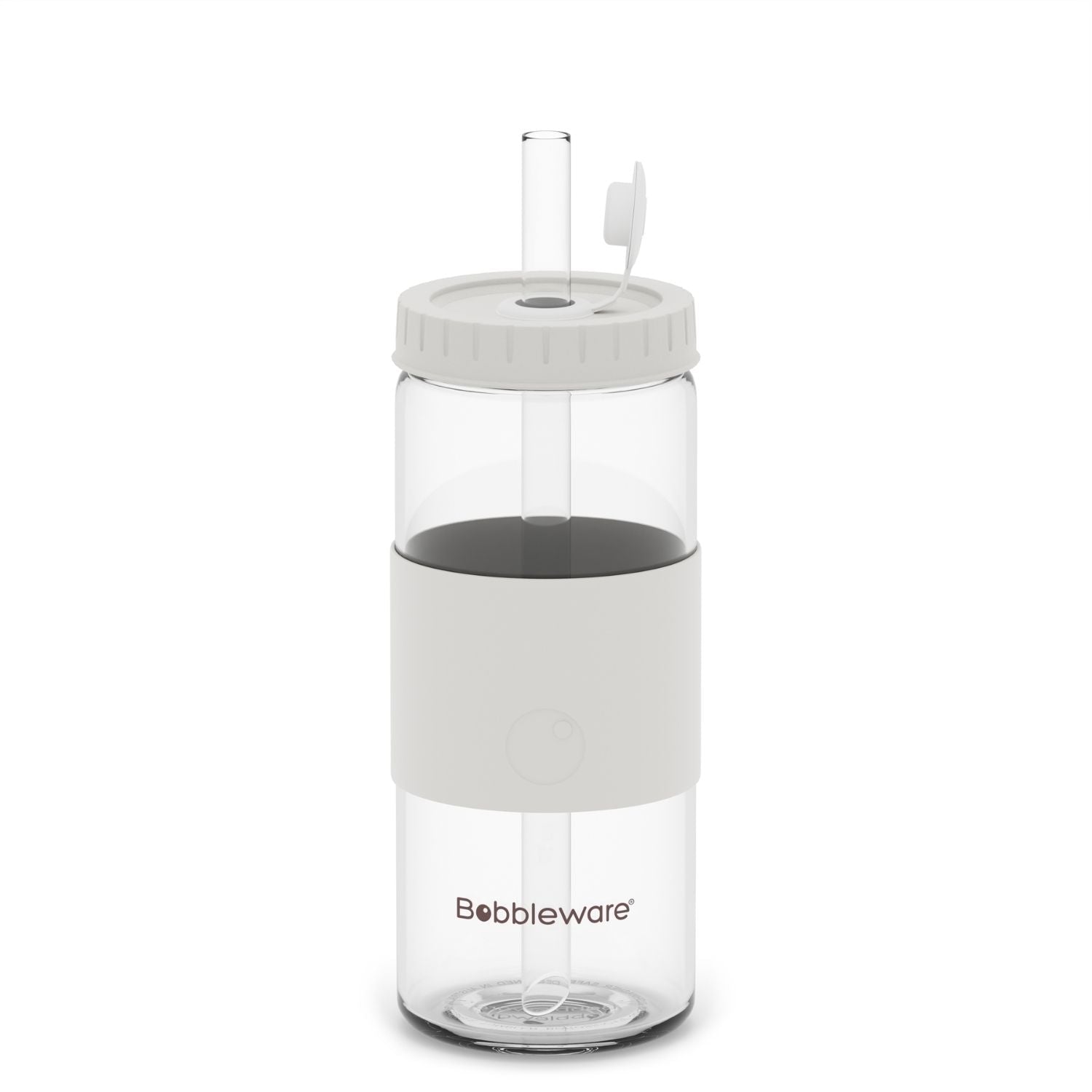Reusable Straw Tumbler Glass 16oz/500ml - Sage - Bobbleware®