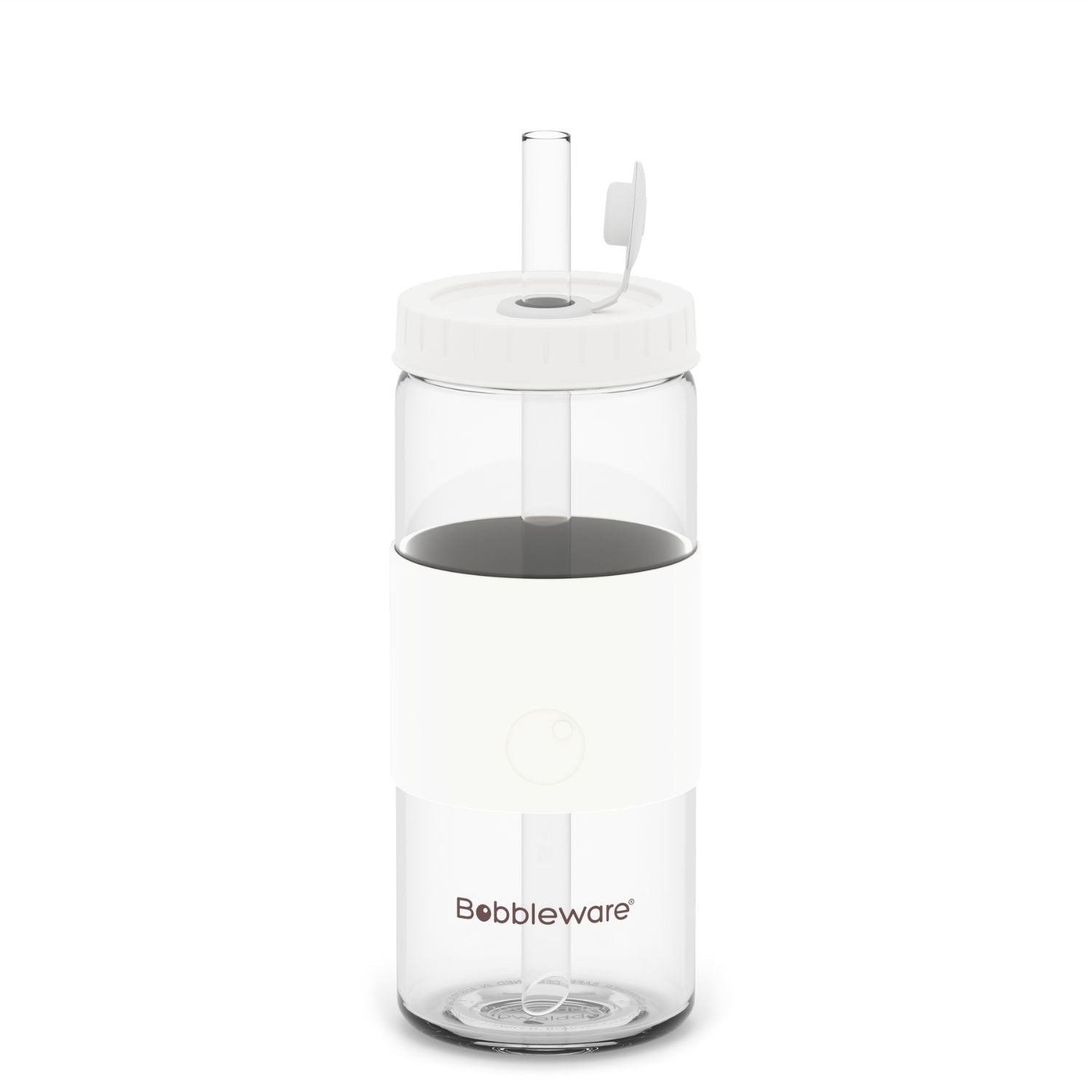 Reusable Straw Tumbler Glass 16oz/500ml - Sage - Bobbleware®