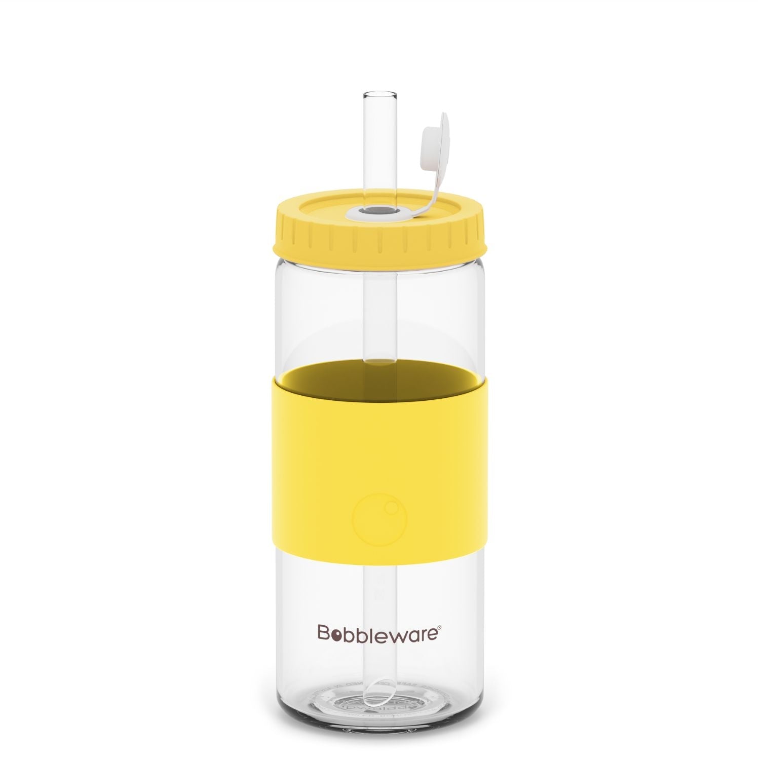 Reusable Straw Tumbler Glass 16oz/500ml - Sage - Bobbleware®