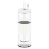 Reusable Straw Tumbler Glass 24oz/700ml - Rose - Bobbleware®