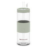 Reusable Straw Tumbler Glass 24oz/700ml - Rose - Bobbleware®